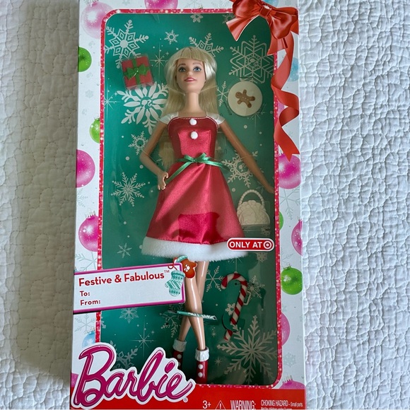 Barbie x Target Festive & Fabulous Doll - Picture 1 of 5